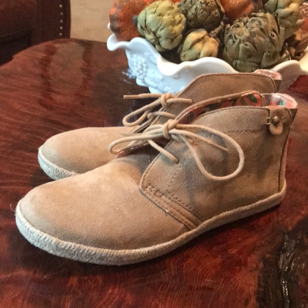 Tan Booties